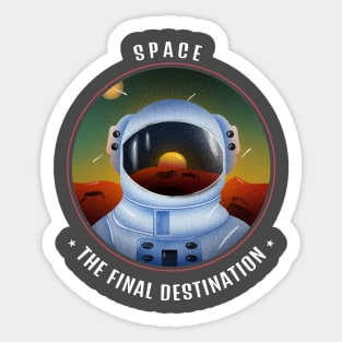 Space - The Final Destination Impostor Sticker